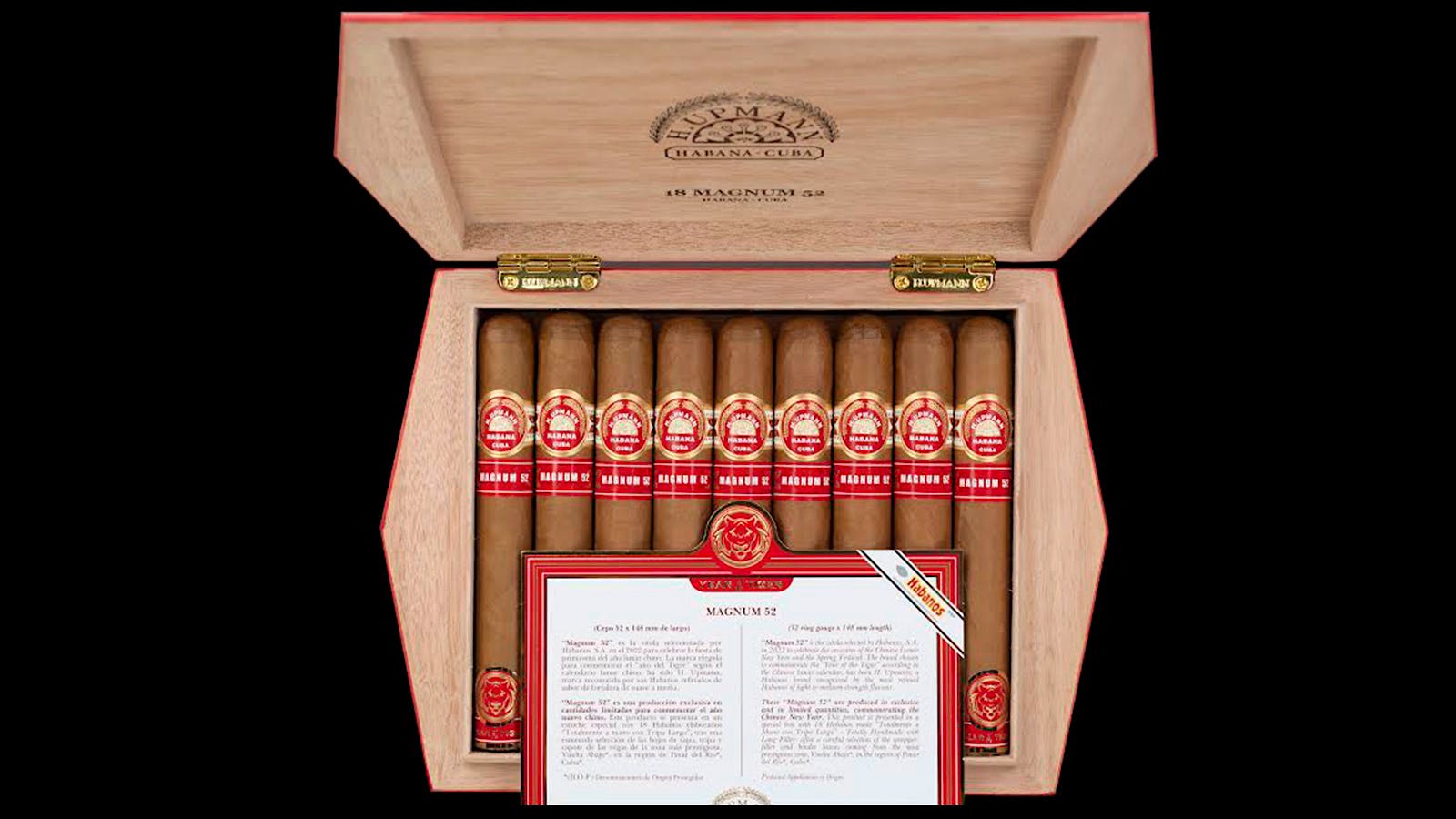 Cuban H Upmann Magnum 52 To Launch In Hong Kong For Year Of The Tiger