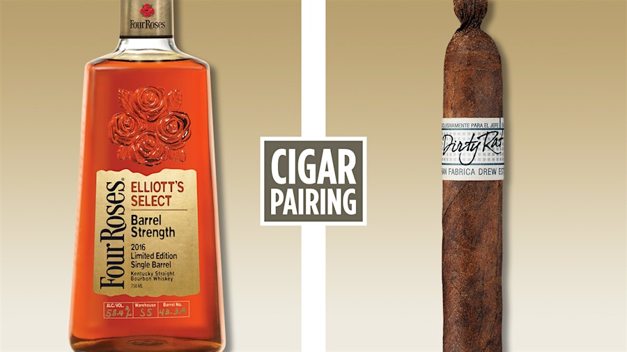 Cigar Pairing: Four Roses Elliott’s Select Barrel Strength Bourbon