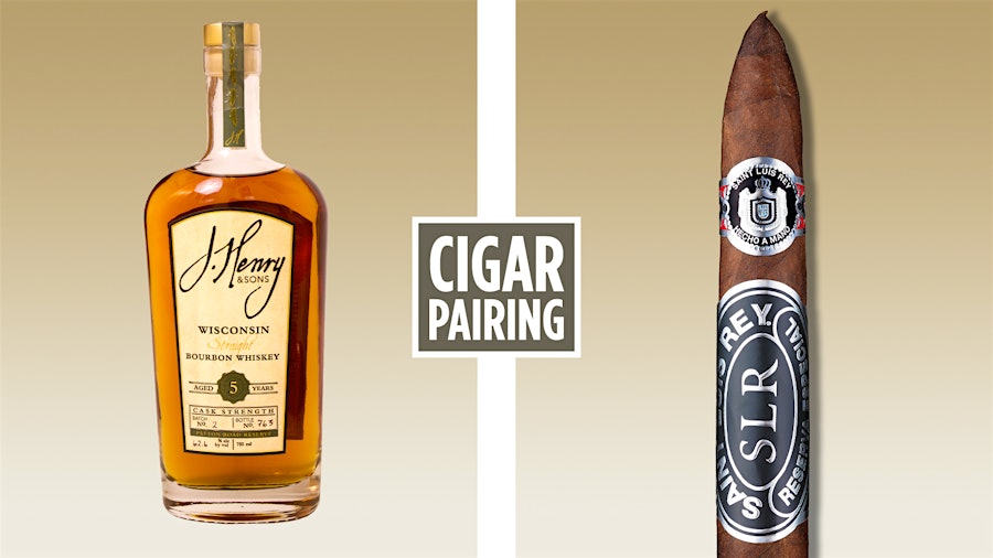 Cigar Pairing: J. Henry Patton Road Reserve Cask Strength Bourbon