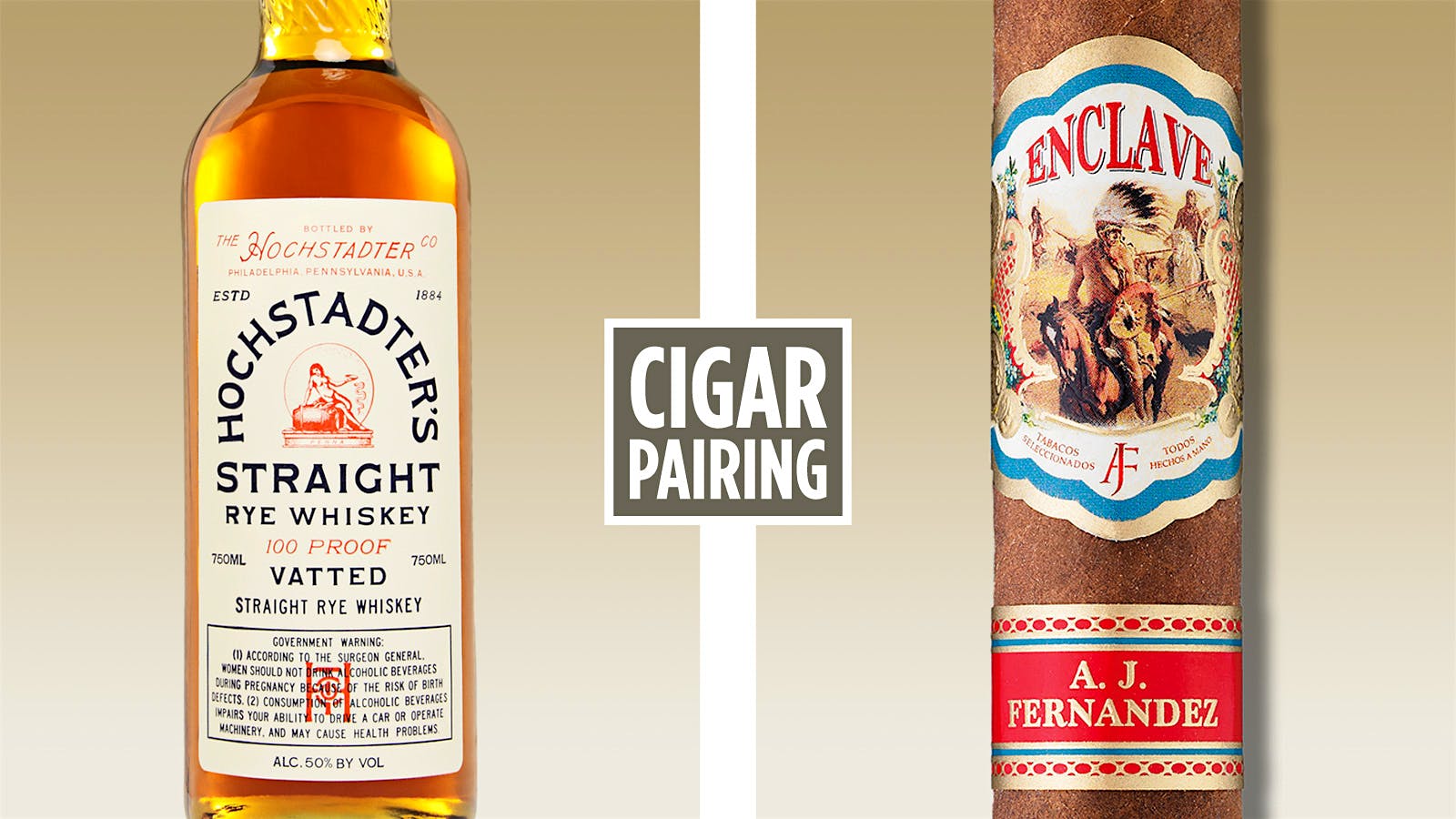 Cigar Pairing: Hochstadter's Vatted Straight Rye Whiskey