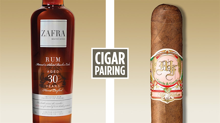 Cigar Pairing: Zafra 30 Master Series Rum