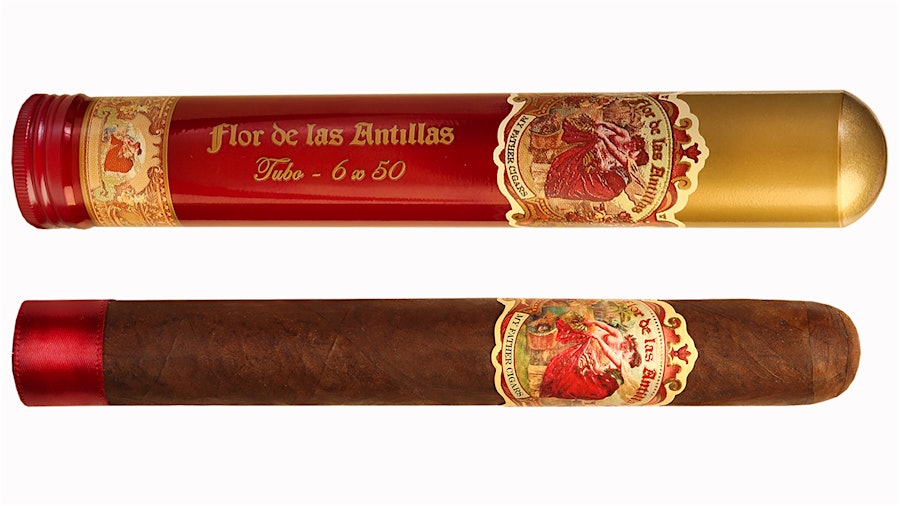 Flor De Las Antillas In A Tubo