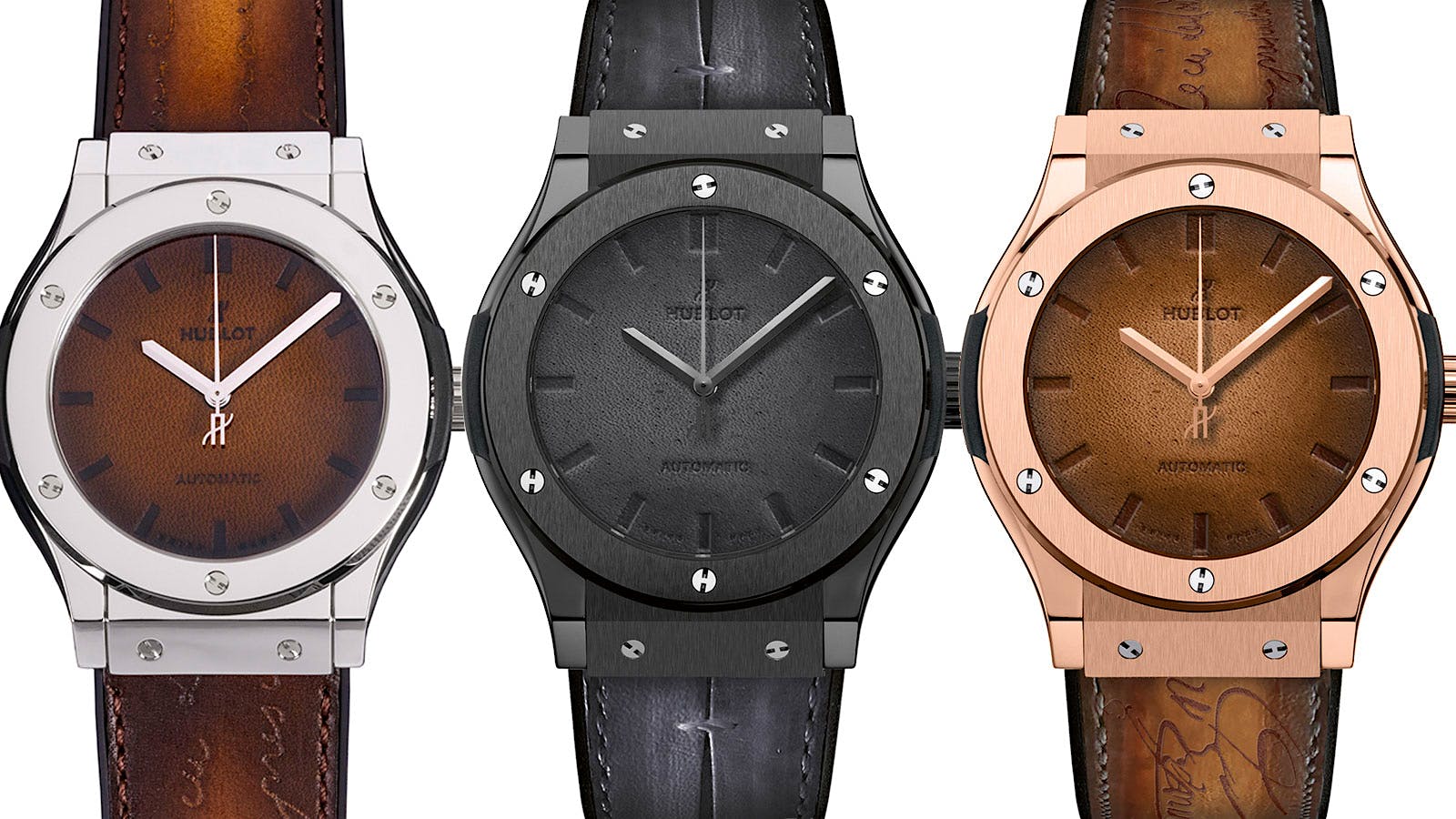Hublot and Berluti Team Up To Create Special Leather Classic
