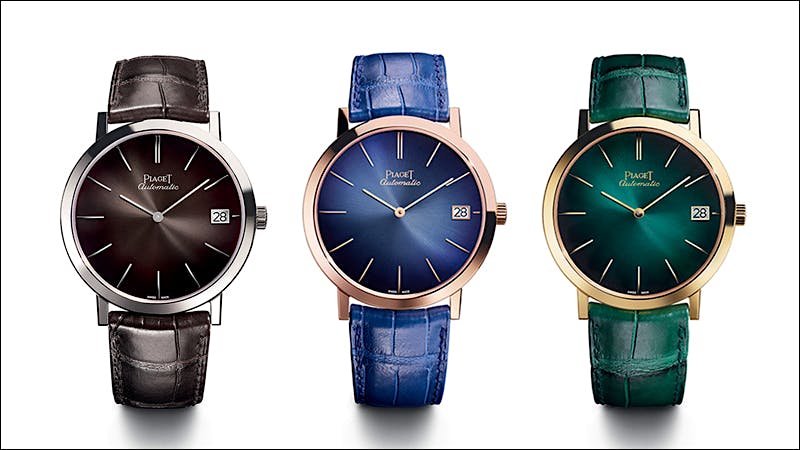 Piaget Marks Ultra Thin Altiplano s 60th Anniversary with Colorful