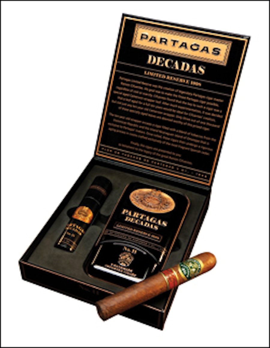 Partagas Offering Decadas 1998 Gift Tin