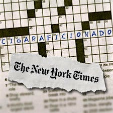 Cigar Aficionado Appears in NY Times Crossword