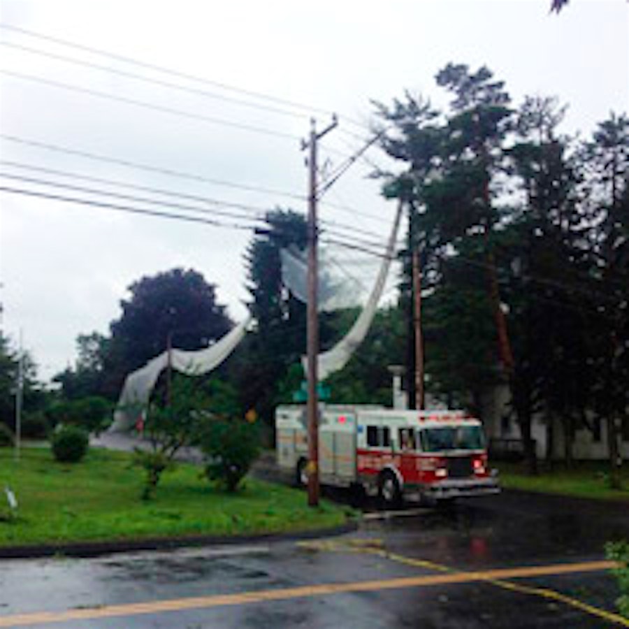 Storm Touches Down in Connecticut Tobacco Country
