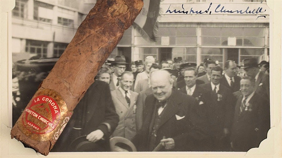 Sir Winston Churchill’s Half-Smoked Cigar Sells for $12,000