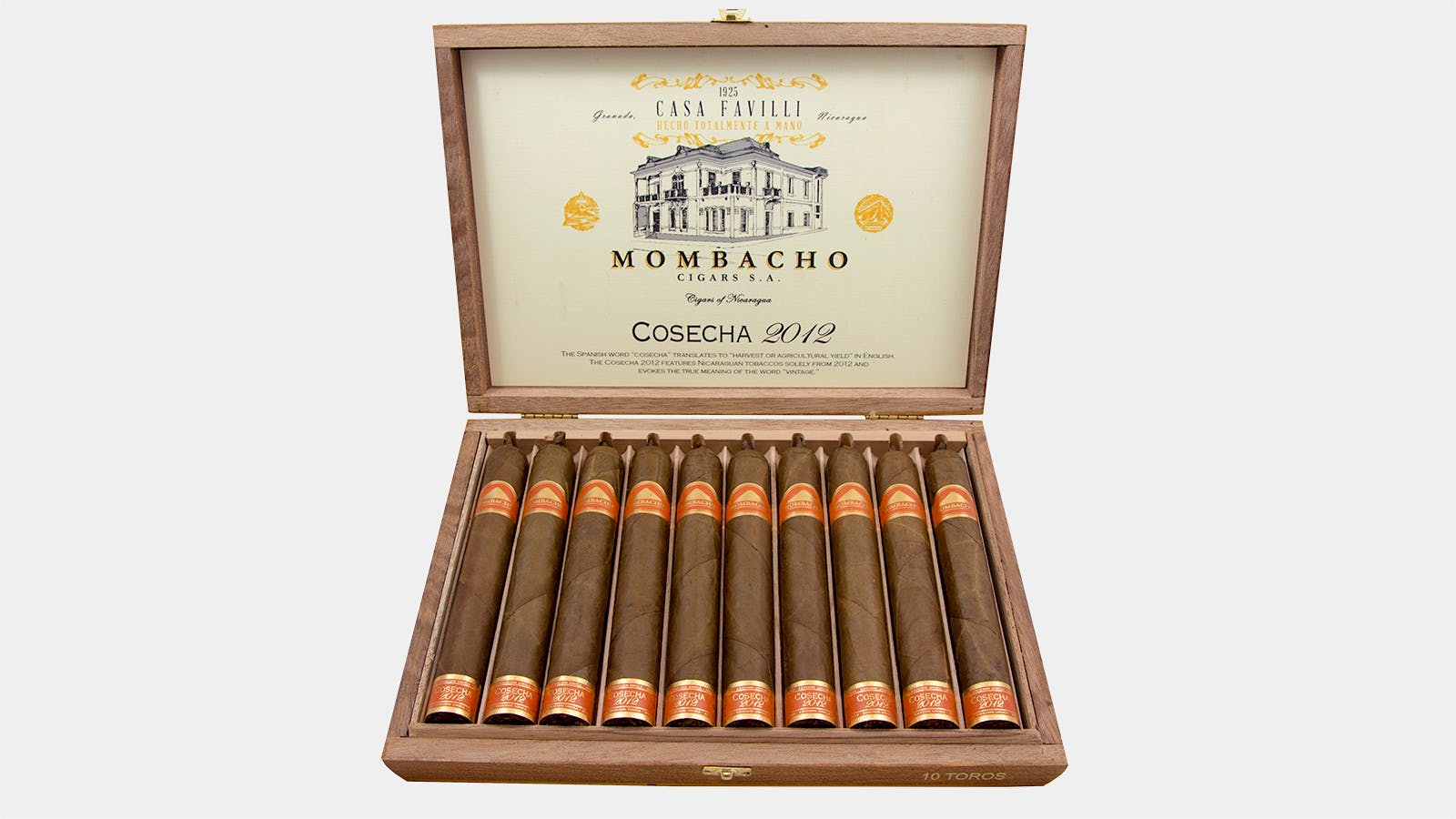 Mombacho Shipping Cosecha 2012, First Vintage Line | Cigar Aficionado
