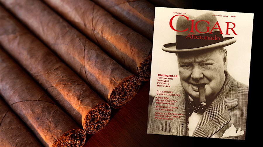 Cigar Aficionado’s Cover Challenge—Victory For Churchill