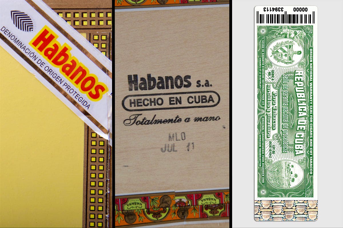 cohiba cigar labels