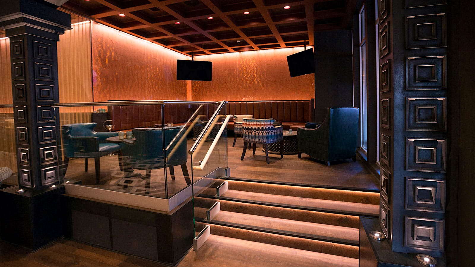 Patel’s new Pittsburgh venue can best be described as an upscale, cigar-friendly lounge with the feel of a nightclub.
