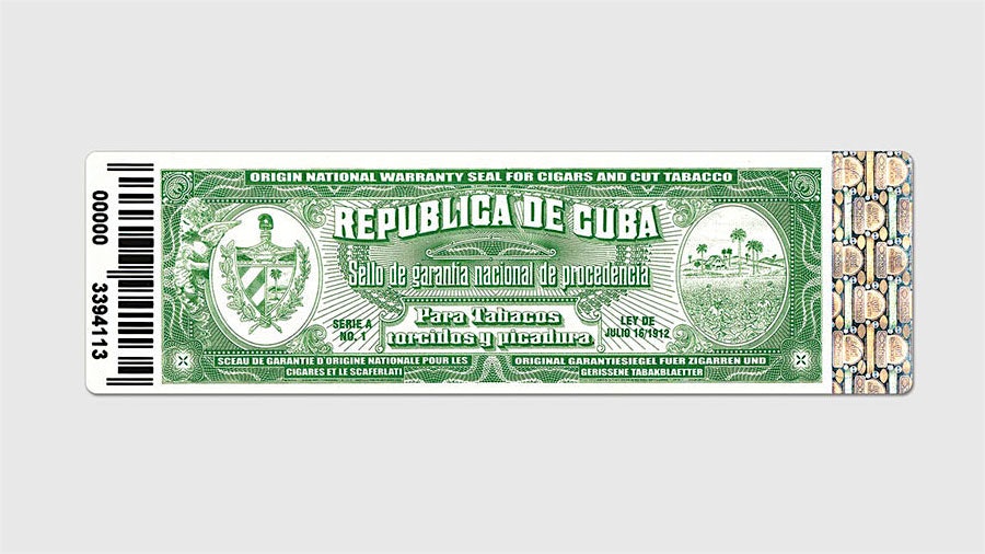 New Security Seals for Cuban Cigars