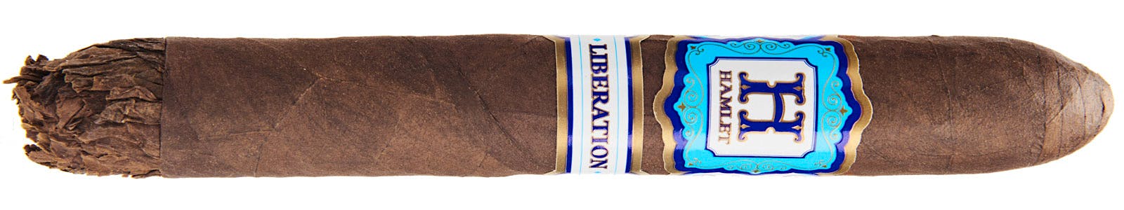 Hamlet Paredes's third cigar with Rocky Patel features a pronounced shaggy foot.
