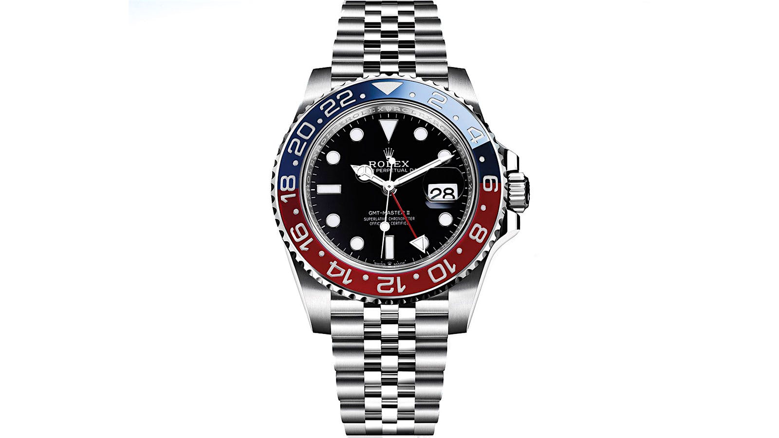 Rolex gmt 2025 pepsi 2018 price