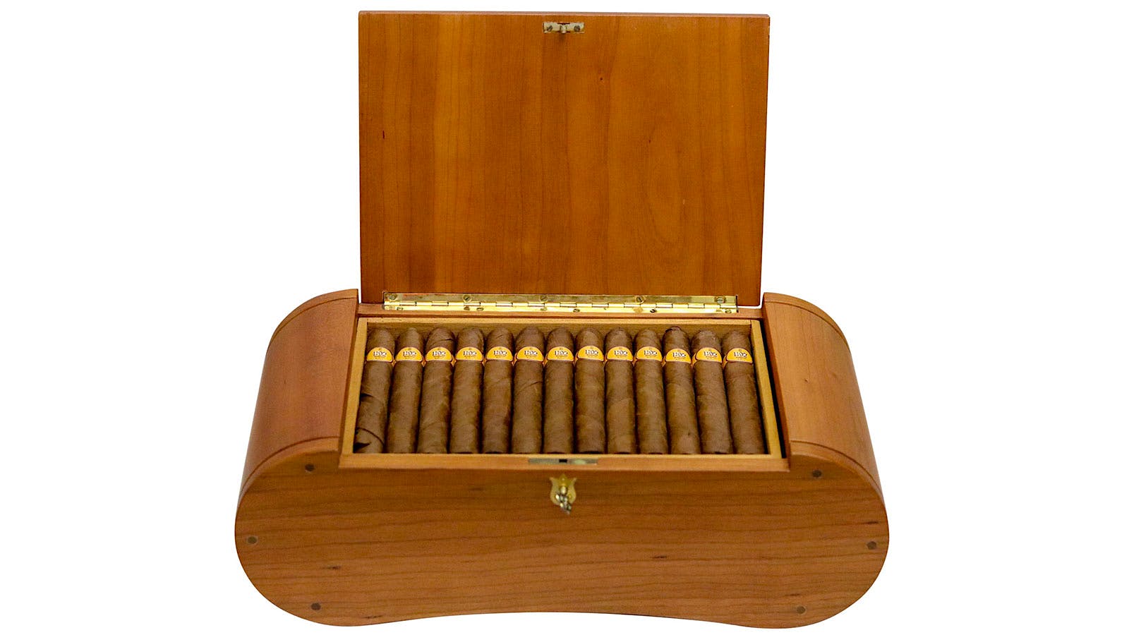 Only 500 of the oblong-shaped 1492 humidors were produced.