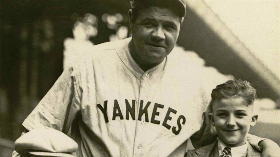  Babe Ruth New York Yankees Jersey Number Kit