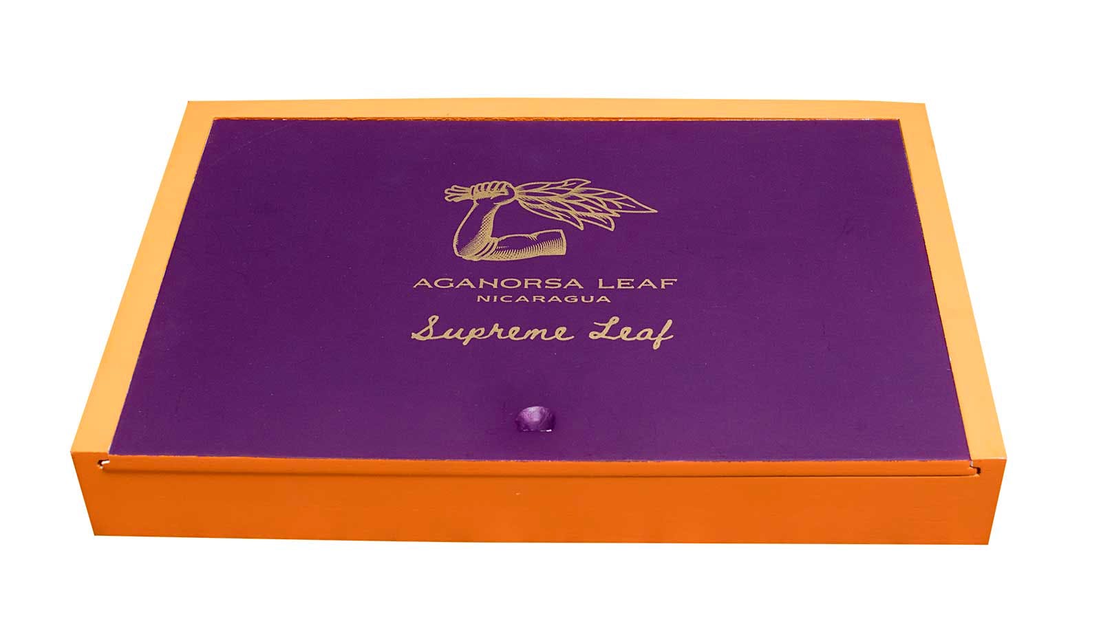 Supreme Leaf cigar box