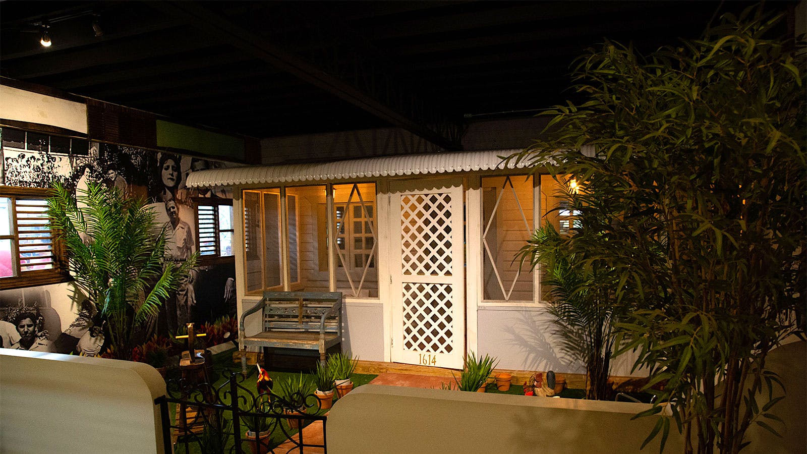 A replica of the tin-roof covered porch located in Ybor City, Tampa, that Arturo Fuente built to raise his family. In the very early days of the Fuente brand, that’s where the cigars were rolled. They’ve come a long way.