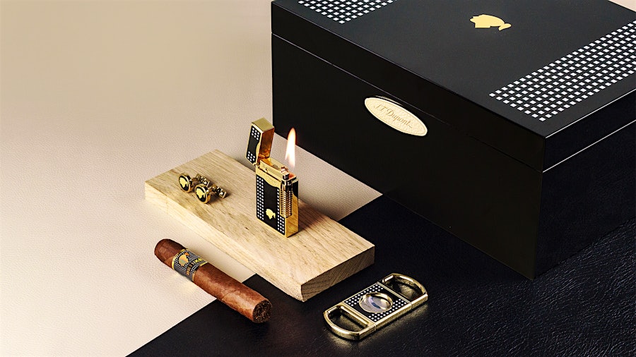 S.T. Dupont Teams Up with Habanos for New Cohiba Accessories
