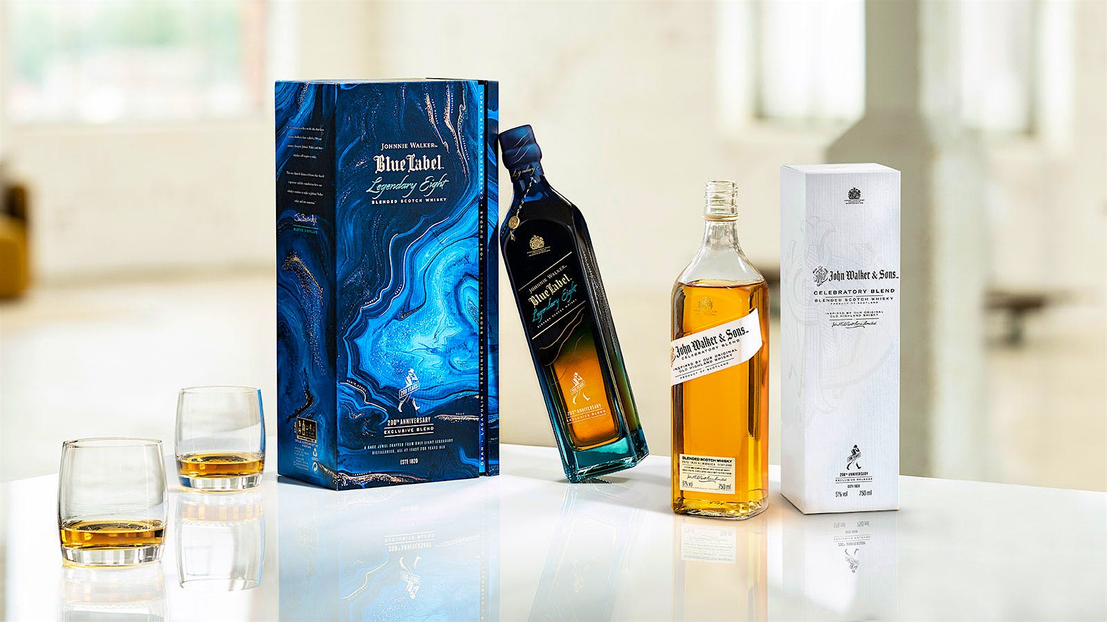 Johnnie Walker Puts Time in a Bottle | Cigar Aficionado