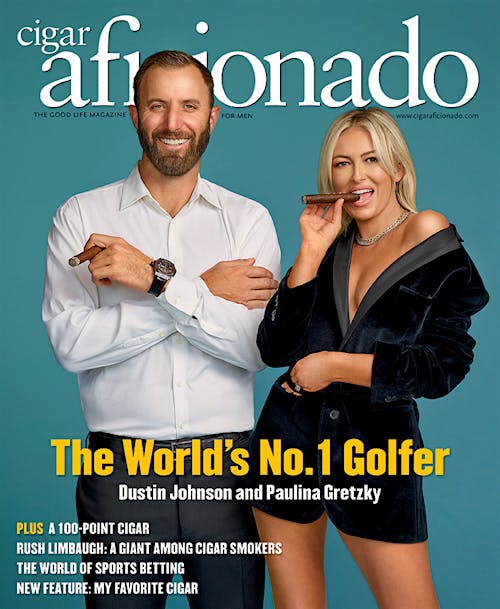 Dustin Johnson and Paulina Gretzky | March/April 2021