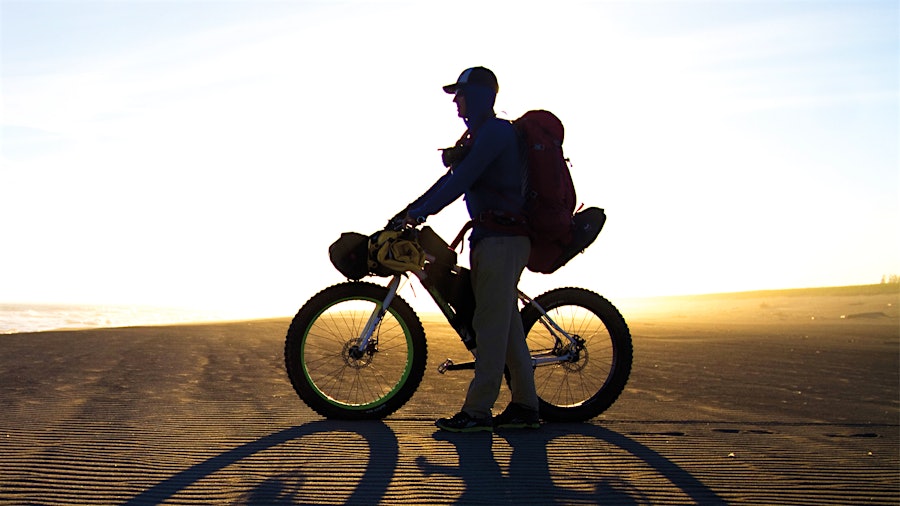 Biking in the Sand