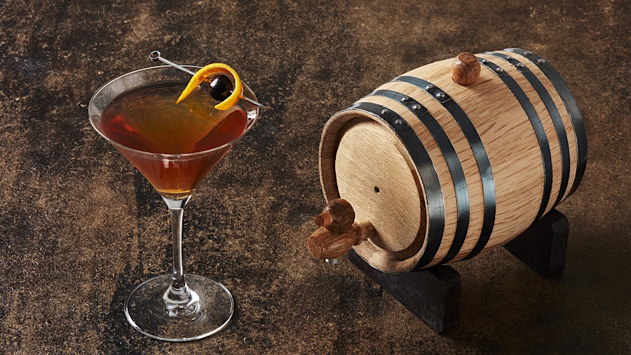 Barrel-Aged Cocktails