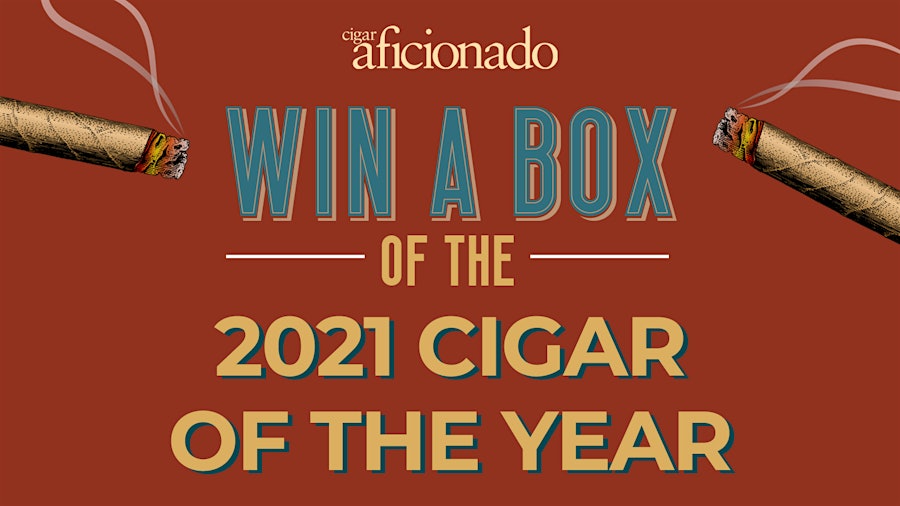 Win a Free Box of the 2021 Cigar of the Year