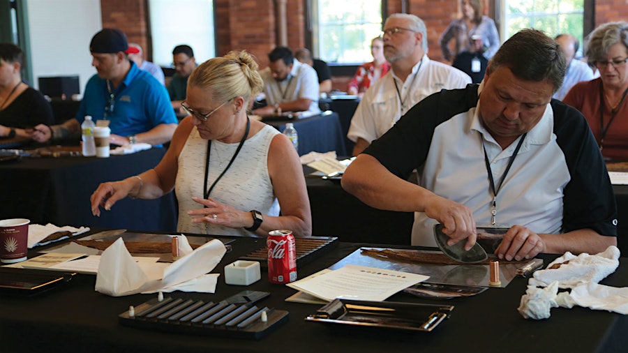 J.C. Newman Opening Rolling School At El Reloj Factory in Tampa