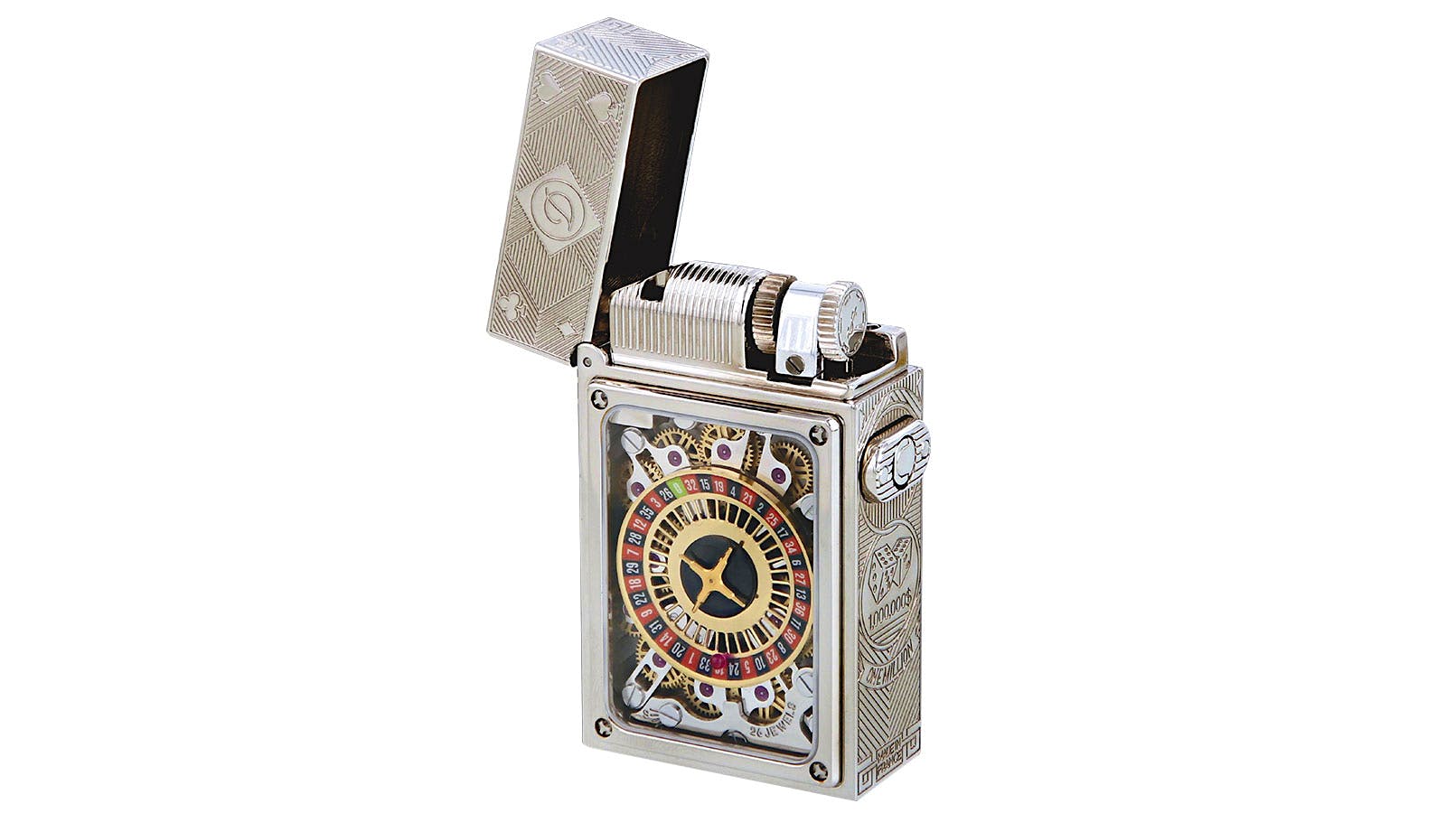 S.T. Dupont's Roulette-Themed Lighter Puts A Little Las Vegas In