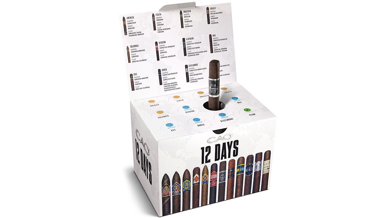 CAO Introduces A 12Day CigarThemed Advent Calendar For The Holiday