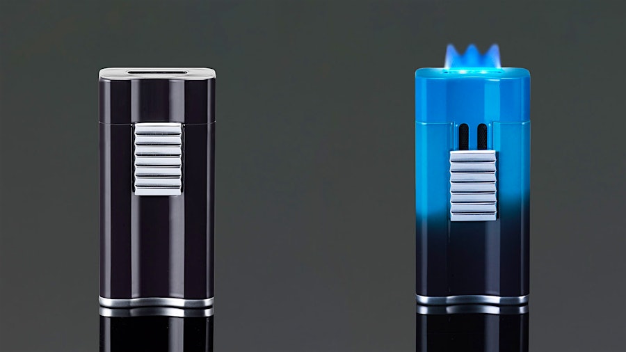 Two Torch Lighters From Siglo Accessory Change Color Before Your Eyes