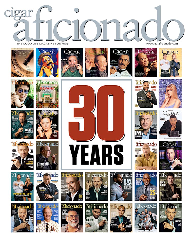 30 Years Of Cigar Aficionado
