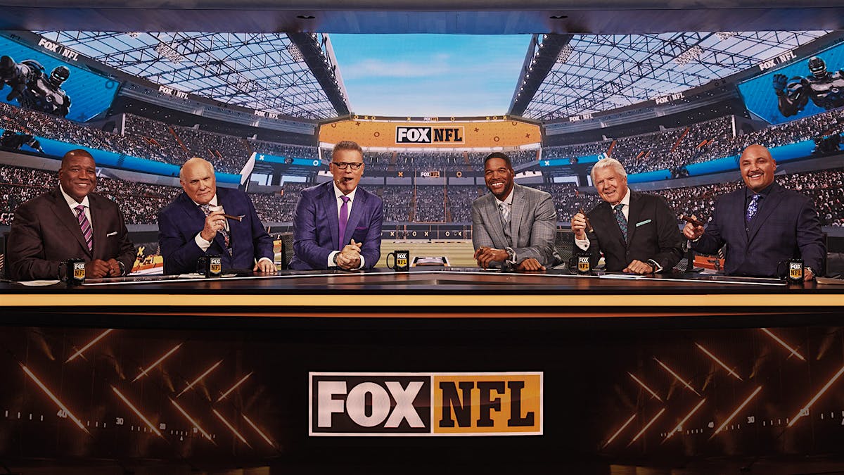 Fox's NFL pregame show takes place in broadcast Hall of Fame