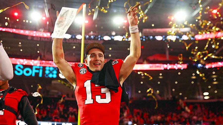 Georgia Brings Out The Cigars After Repeating As National Champions