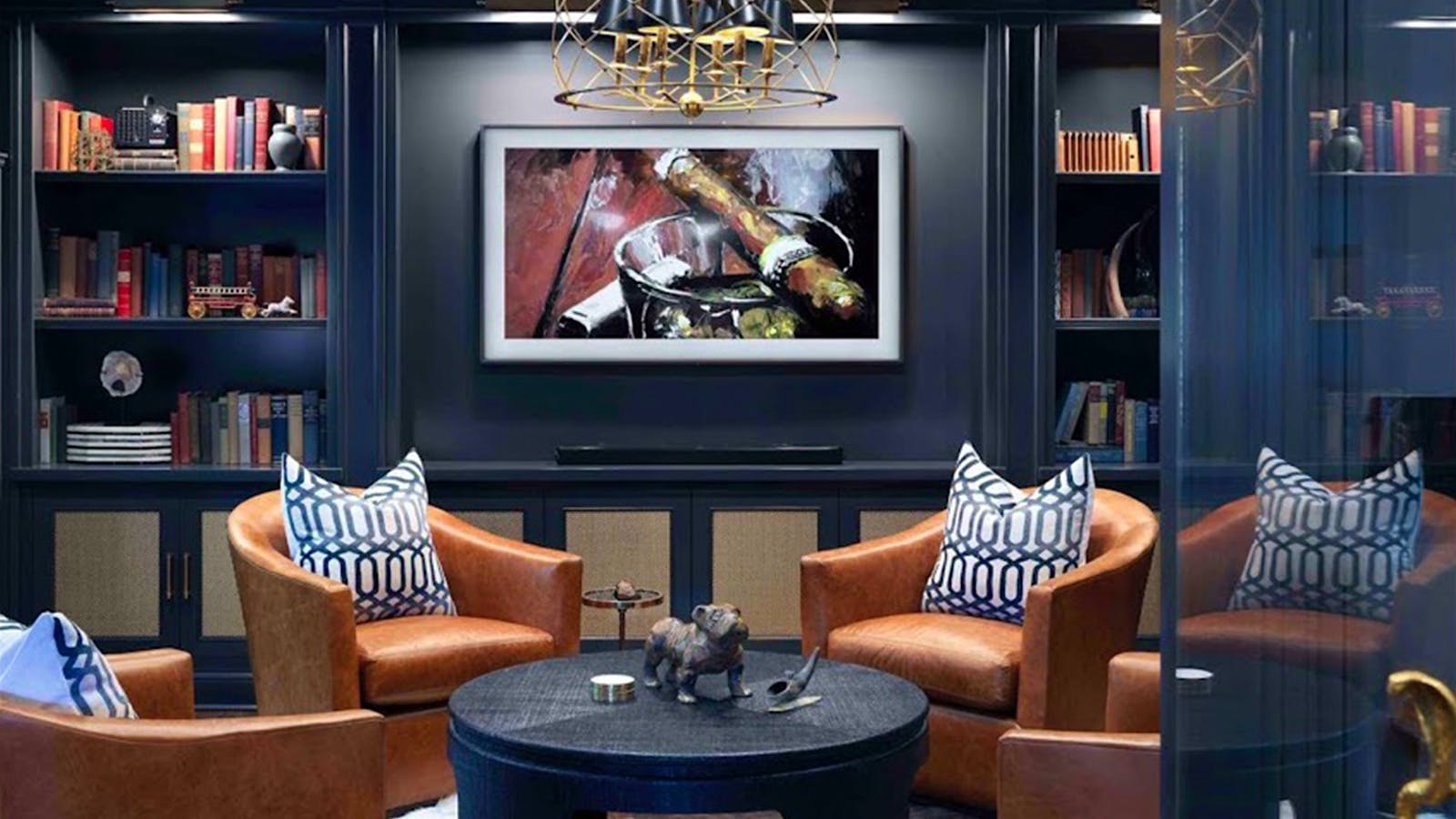 Chicago Cigar Room Marries Modern Design With Prohibition-Era Character ...