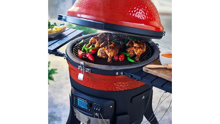 Kamado Joe Konnected Joe Digital Charcoal Grill and Smoker