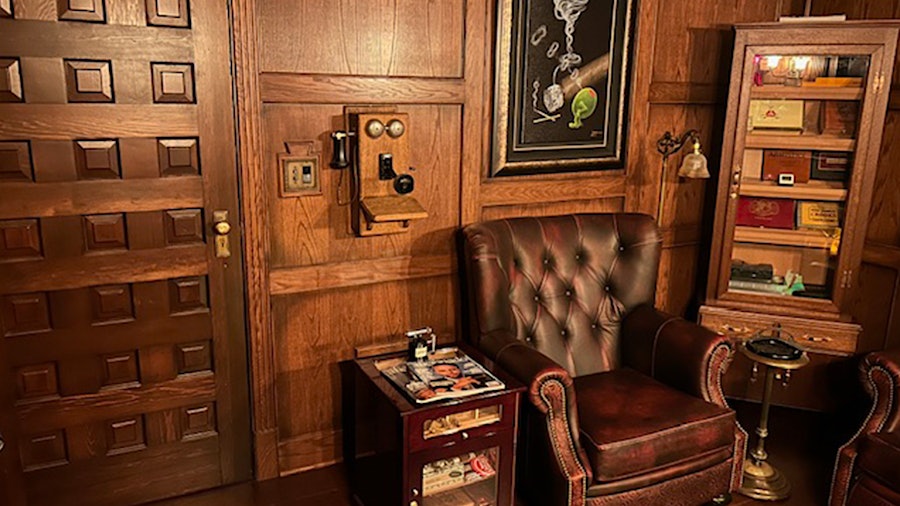 Ernie Holmberg Cigar Room
