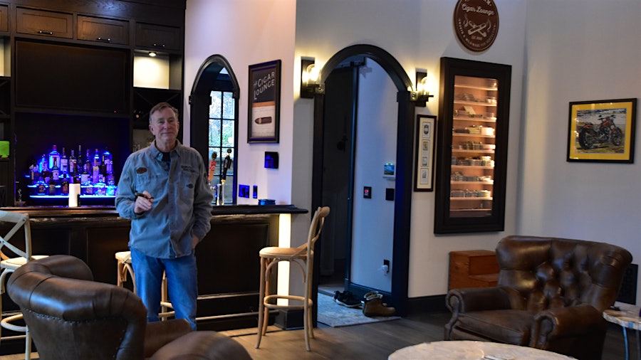 David Fike Cigar Room