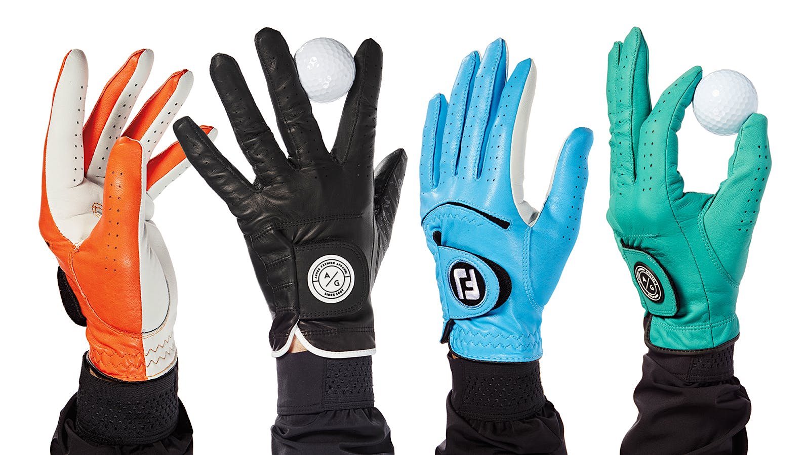 Colored golf gloves clearance