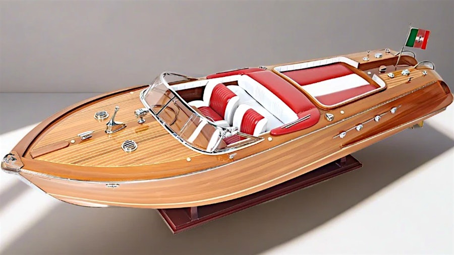Riva Aquarama Speedboat Model