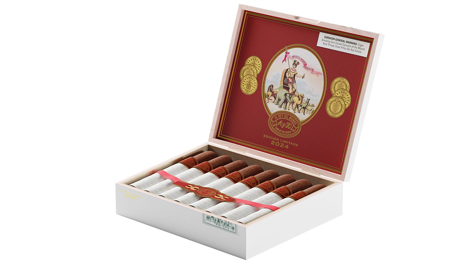 A Limited-Edition El Rey Del Mundo Made by JRE Tobacco Co