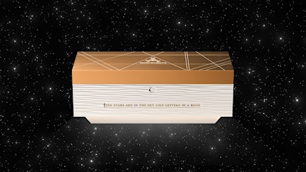 A Montecristo Humidor That Looks To The Night Sky