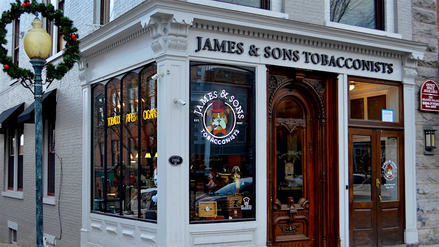 James & Sons Tobacconists, Saratoga Springs, NY