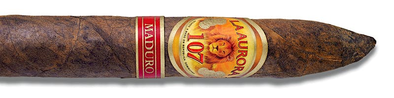 La Aurora 107 Maduro Belicoso