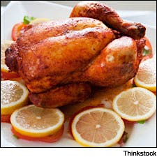 Whole Roasted Citrus Chicken