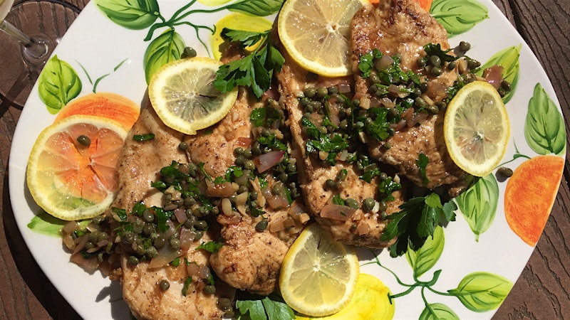 8 & $20: Chicken Piccata With a Lemony Austrian White