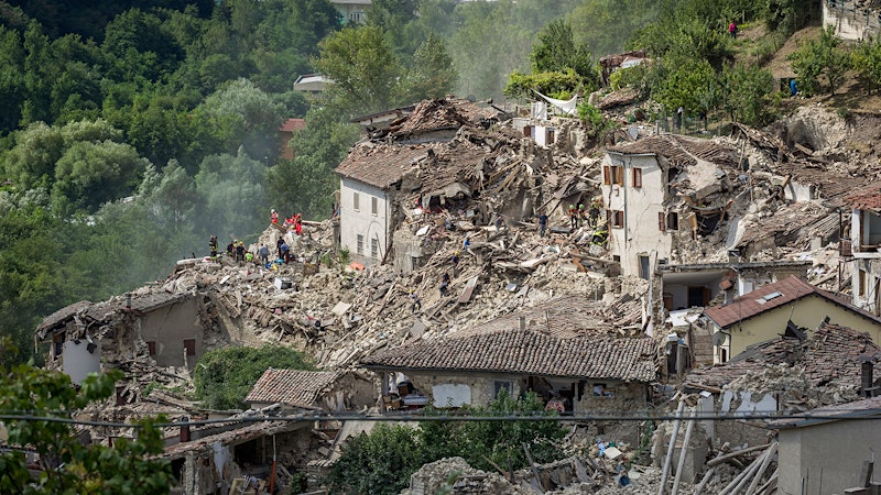 Earthquake Devastates Central Italy
