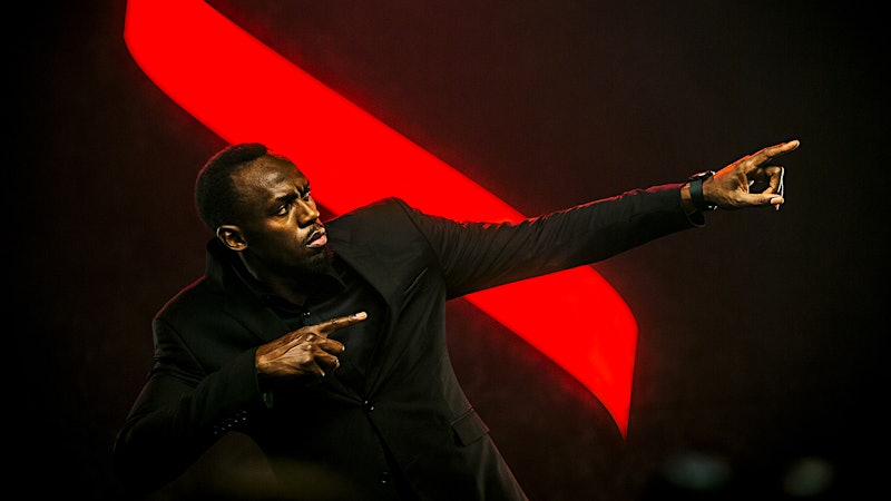 Usain Bolt Named New 'CEO' of Mumm Champagne